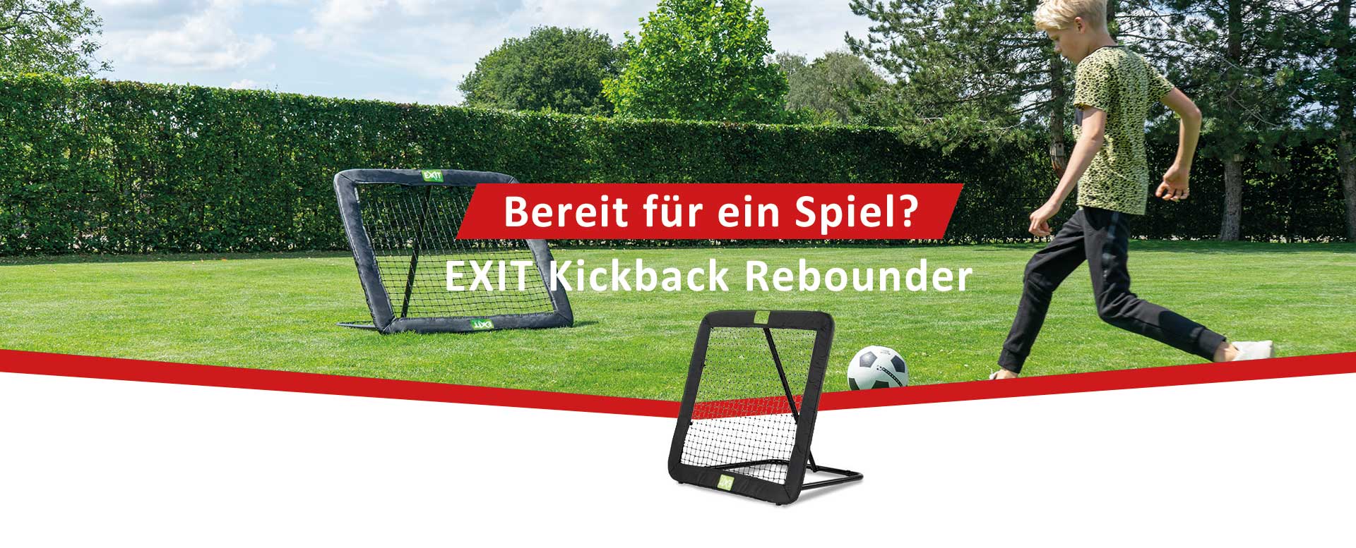 EXIT Kickback Rebounder L - innovatives Fußballtraining