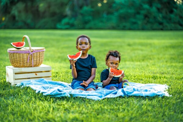Picknick im Garten oder Park - Kinder zuhause beschäftigen - Sommerferien - Ratgeber spiel-preis.de