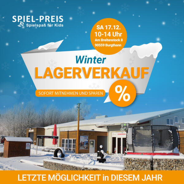 Winter Lagerverkauf vor Weihnachten bei spiel-preis.de