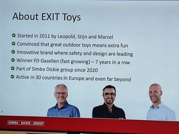 Besuch bei EXIT Toys - About EXIT - Firmeninformationen - SPIEL-PREIS Bericht