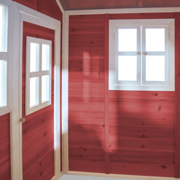 EXIT Holzspielhaus Loft 100 - Rot