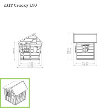 EXIT Crooky 100 Spielhaus