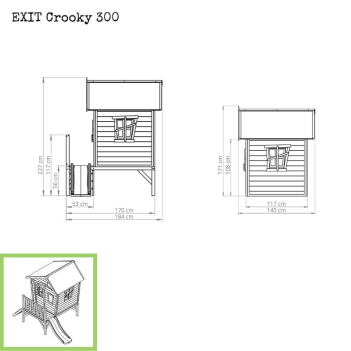 EXIT Crooky 300 Spielhaus