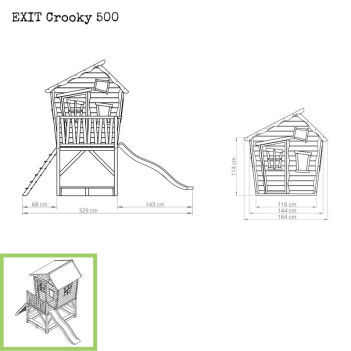 EXIT Crooky 500 Spielhaus