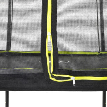 EXIT Trampolin Silhouette rechteckig + Netz