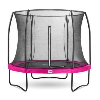 SALTA Trampolin Comfort Edition &Oslash; 183 cm pink + Netz