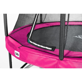 SALTA Trampolin Comfort Edition &Oslash; 213 cm pink + Netz