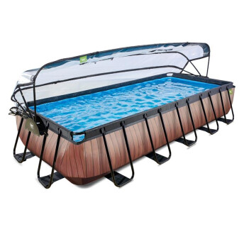 EXIT Swimming Pool rechteckig Premium 540 x 250 x 100 cm...