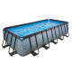 EXIT Swimming Pool rechteckig Premium 540 x 250 x 122 cm grau