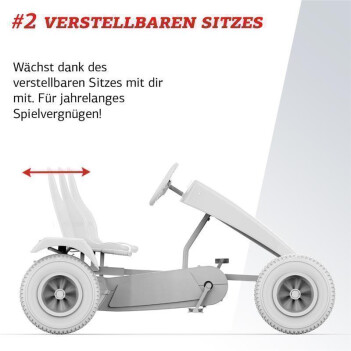 BERG Gokart XL - Traxx Deutz-Fahr + Front-Hebevorrichtung