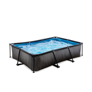 EXIT Swimming Pool rechteckig 200 x 300 x 65 cm anthrazit