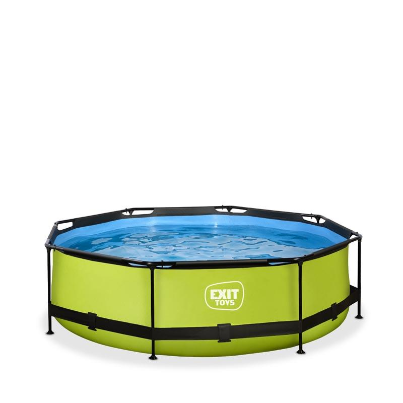 EXIT Swimming Pool Ø 300 x 76 cm grün
