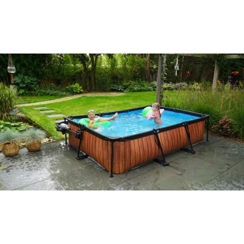 EXIT Swimming Pool rechteckig 220 x 150 x 65 cm grün