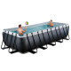 EXIT Swimming Pool Premium rechteckig 540 x 250 x 122 cm schwarz
