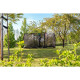 EXIT Trampolin Allure Classic Ground 427 x 244 cm schwarz + Netz