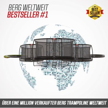 BERG Trampolin Grand Champion + Netz Deluxe XL V2022