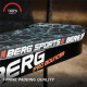 BERG Trampolin Ultim Pro Bouncer 500 x 500 cm FlatGround grau + Netz Deluxe XL