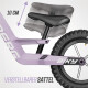 BERG Laufrad Biky Cross Purple lila 12" + Handbremse + Helm + GRATIS Licht