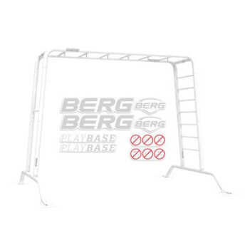 BERG Klettergerüst PlayBase - Frame stickerset...
