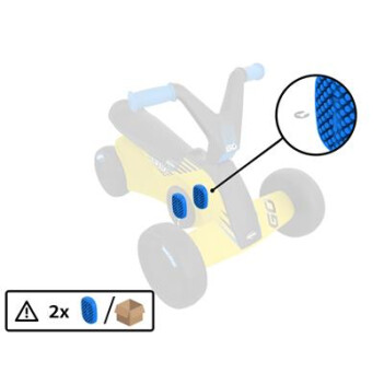 BERG Gokart GO² SparX Yellow - Pedal (2x) ERSATZTEIL