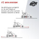 BERG Gokart XL - Jeep Revolution olivegrün BFR-3 + Überrollbügel + Reserverad